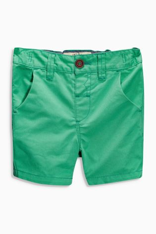 Green/Gingham Check Shorts Two Pack (3mths-6yrs)